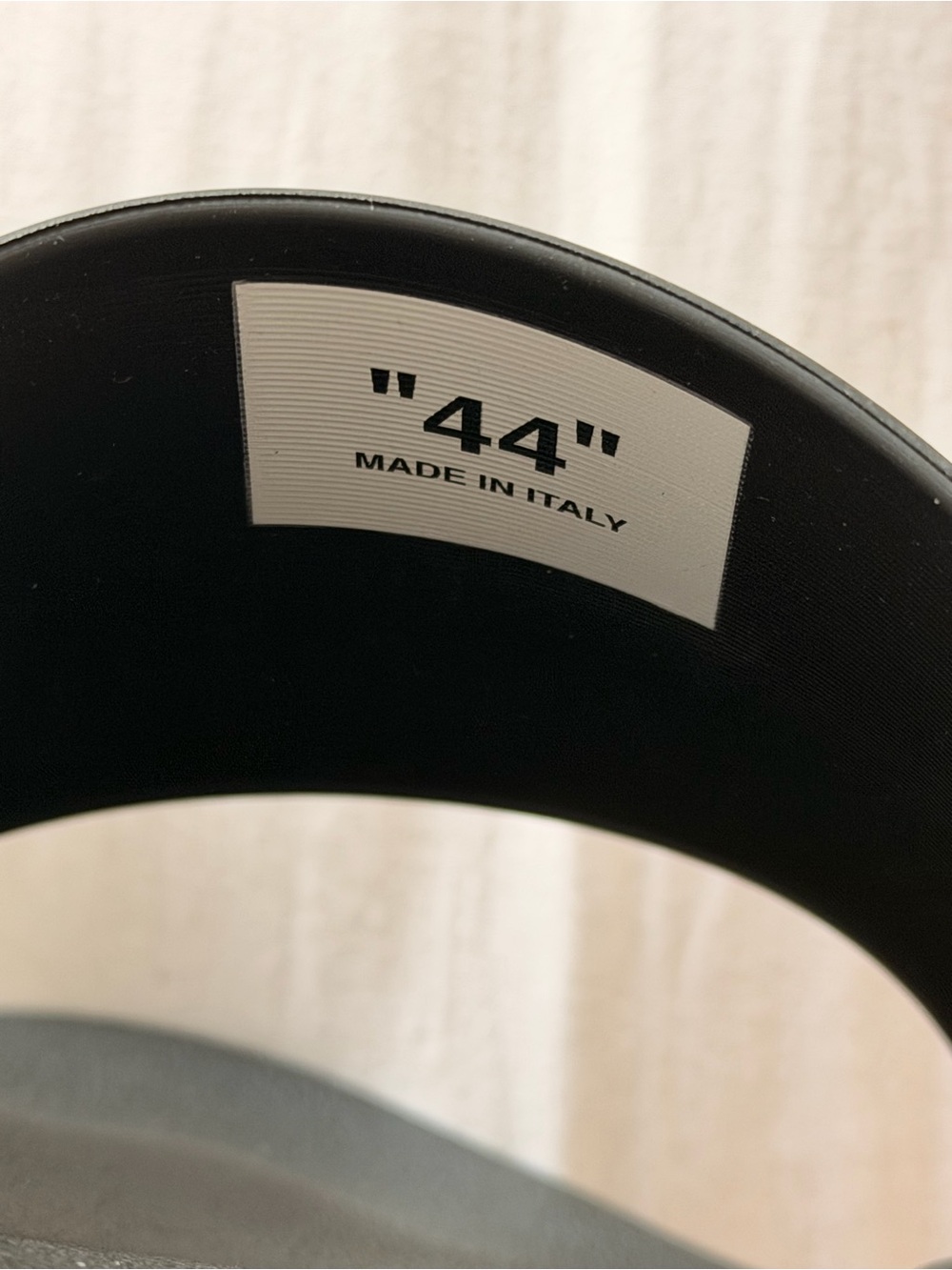 Off-White Black Slide Sandals with White Logo - Picture 7 of 9
